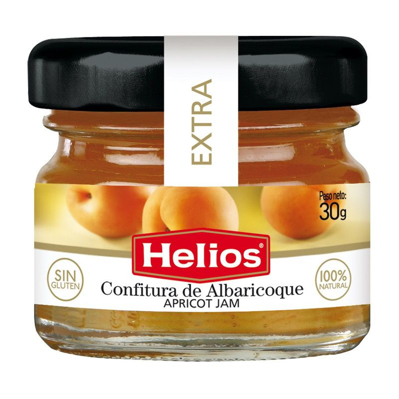 CONFITURA ALBARICOQUE EXTRA TARROS CAJA 24un 30gr.